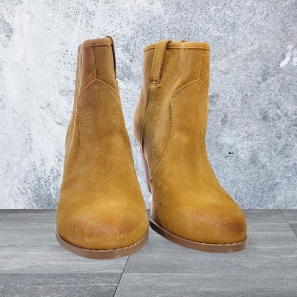 NEW Splendid Erin Suede Ankle Boots 7.5 - Picture 5 of 11